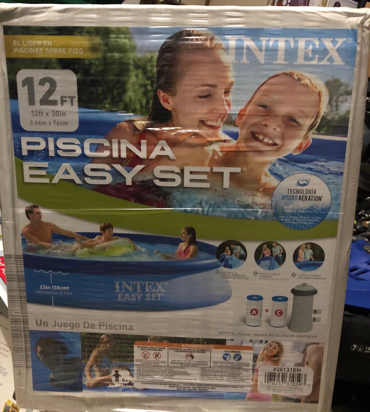Intex 12 ft x 30 FREE 2 DAY SHIPPING