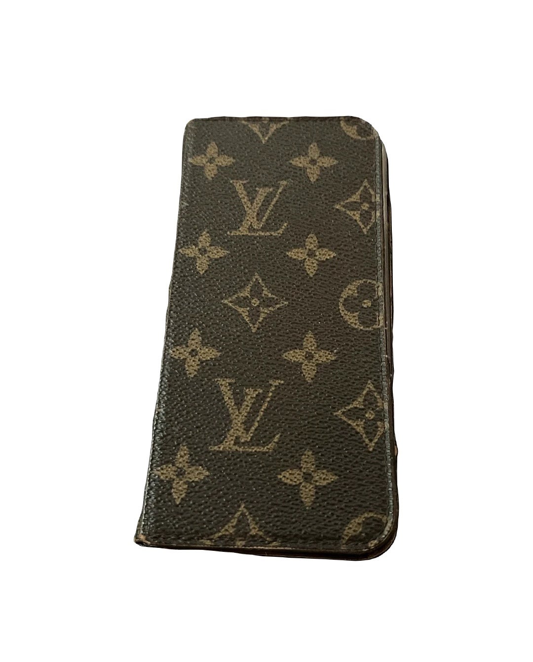 Louis Vuitton Monogram Folio Iphone 6 Plus Case Brown
