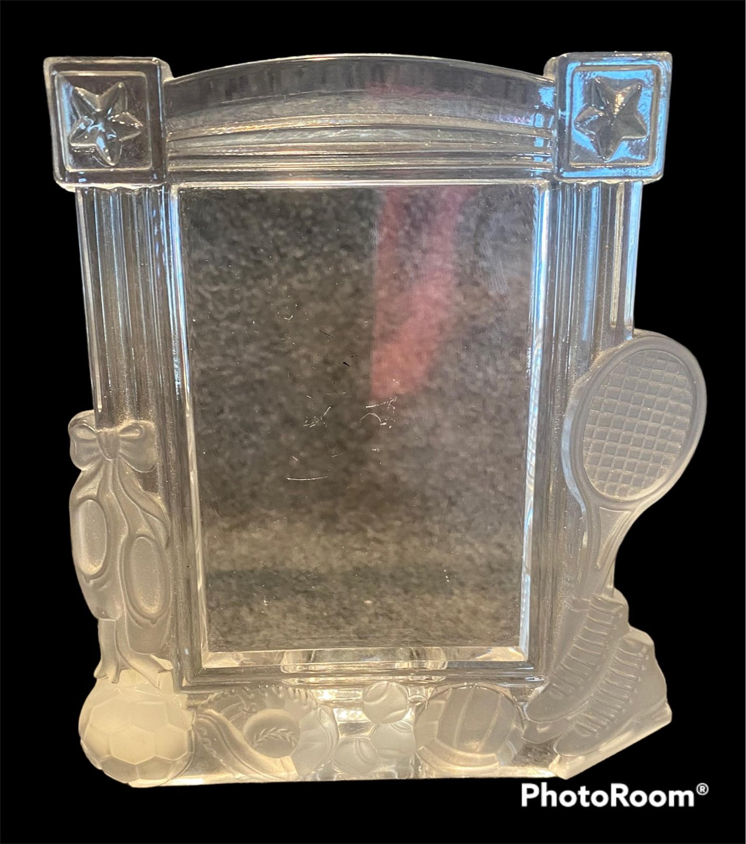 PRINCESS HOUSE 24% Lead Crystal “MOMENTS OF PRIDE” Sports Picture Frame