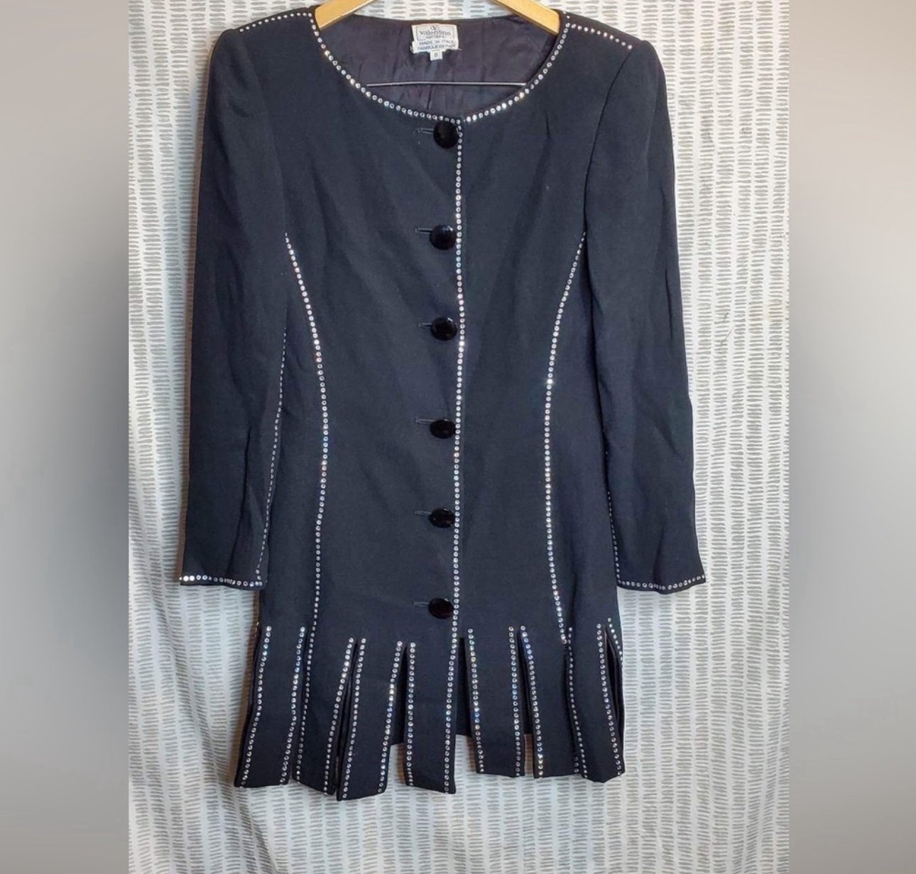 Vintage Valentino Rhinestone blazer