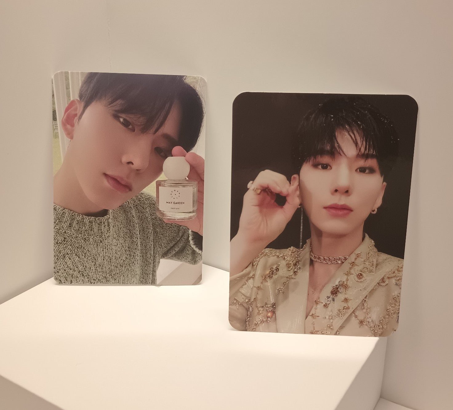 Monsta X Kihyun fatal love POB lalafranc Photocard set (2 PCs)