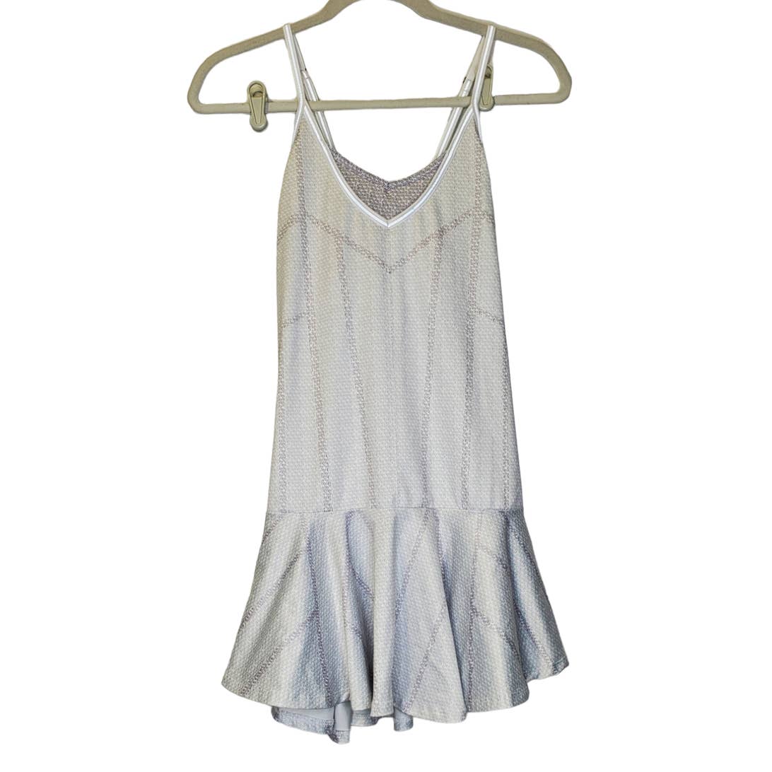 Lucky in Love K Swiss M Gray White Tennis Dress Active Reflective Preppy