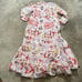 Eywasouls Malibu Dress Womens Size XS Cora Tiered Floral Ivory Print Maxi Pocket