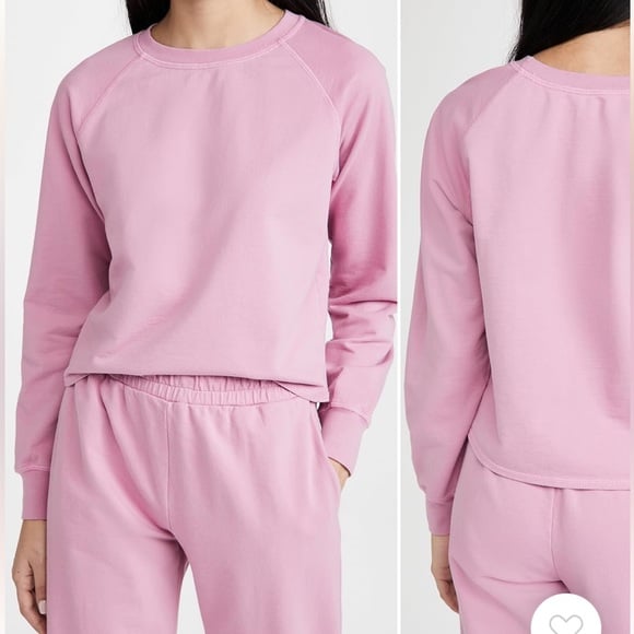 Year of Ours Dessert Pink Bella Sweatshirt