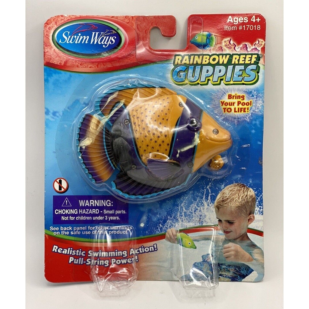 Swim Ways Rainbow Reef Guppies Vintage 2004 New in Package