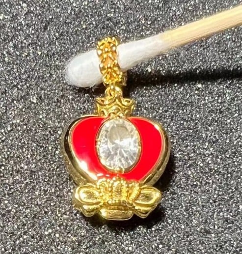 S925 Sterling Silver Sailor Moon Polly Pocket Designer Original Charm Pendant