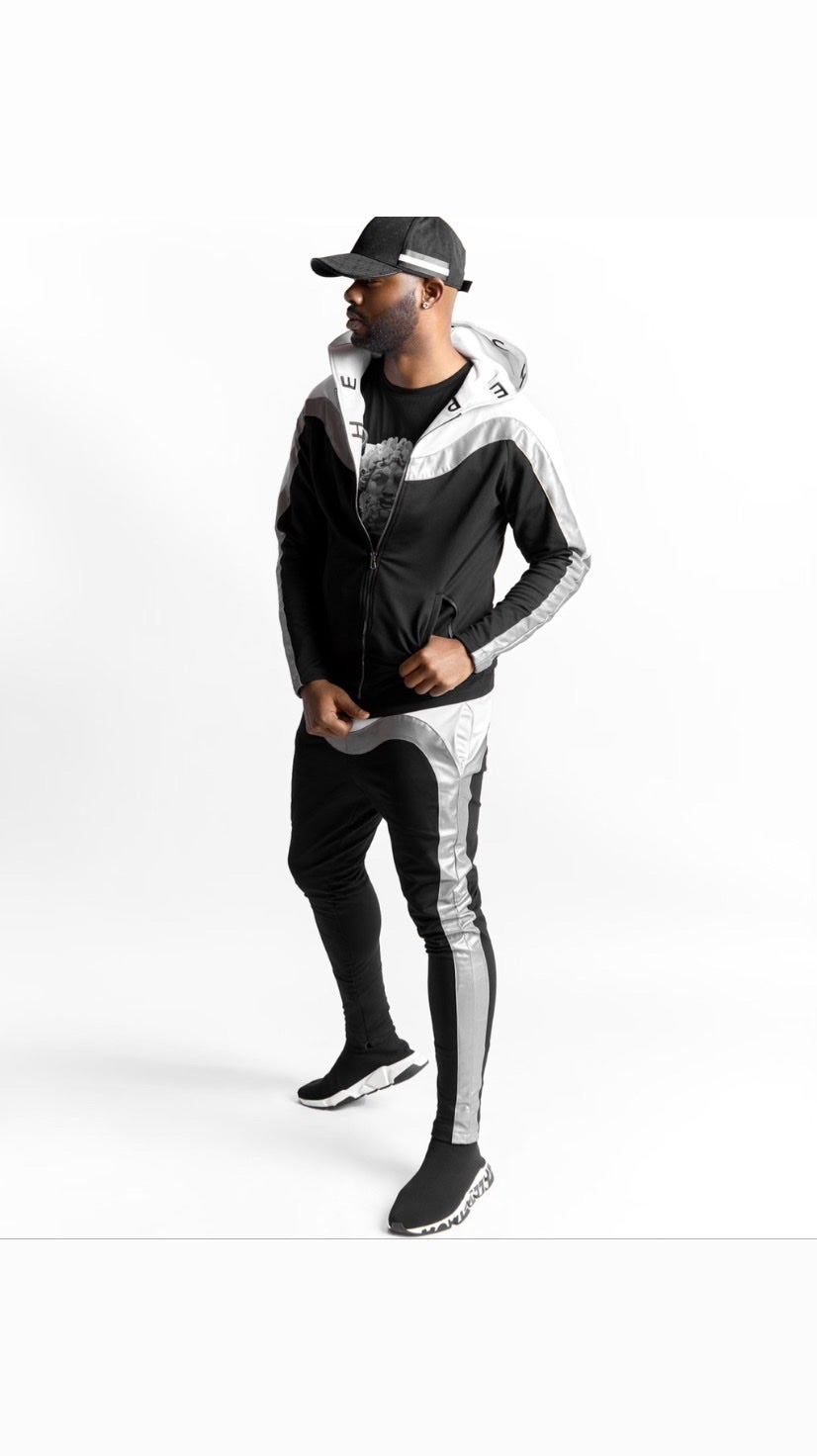 Best tracksuit paloche store winter hoody hoodie black reflective polo adidas
