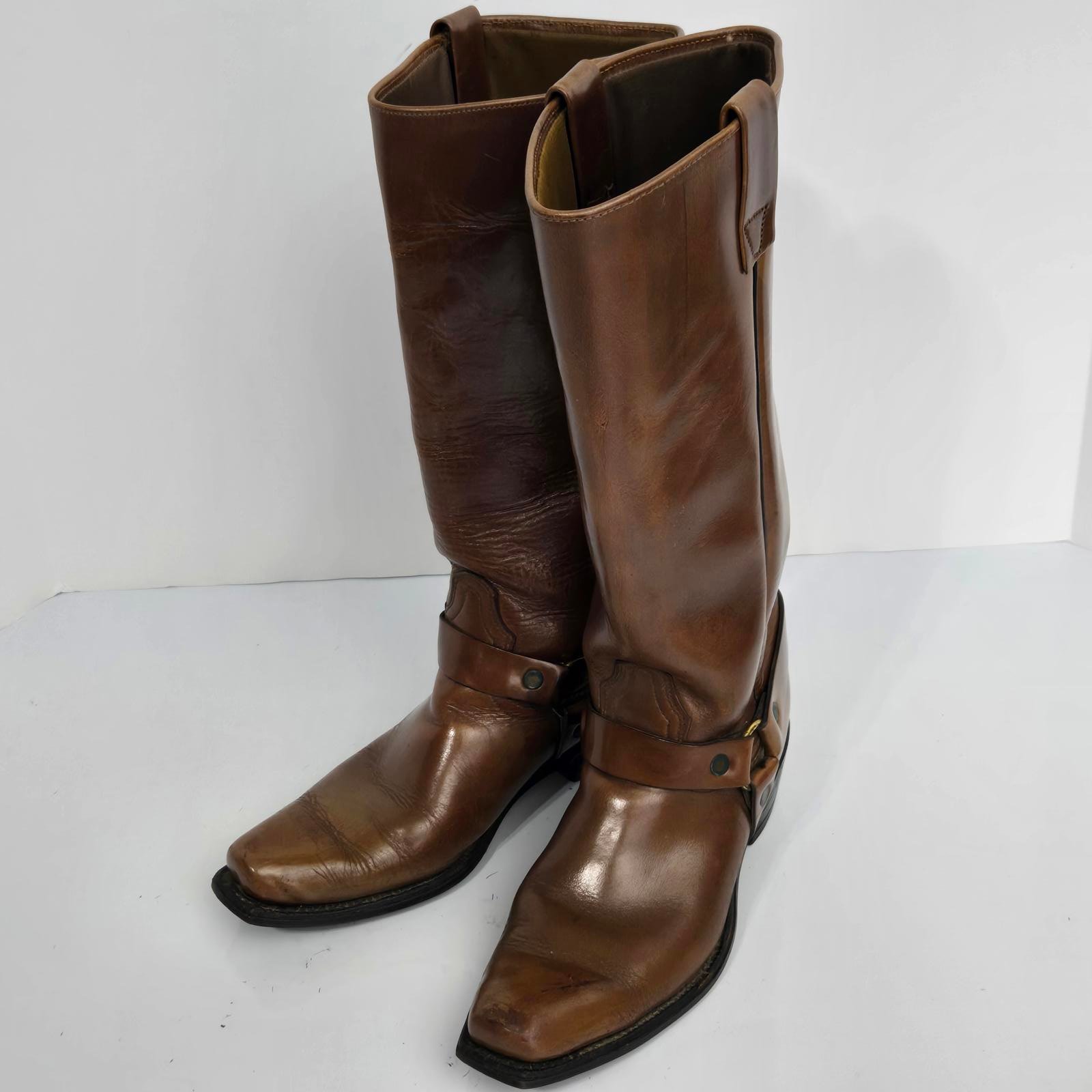 1006 Acme Wester Brown Boots Size 6.5
