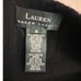 Lauren Ralph Lauren Black Midi Knit Long Sleeve Dress Size Medium