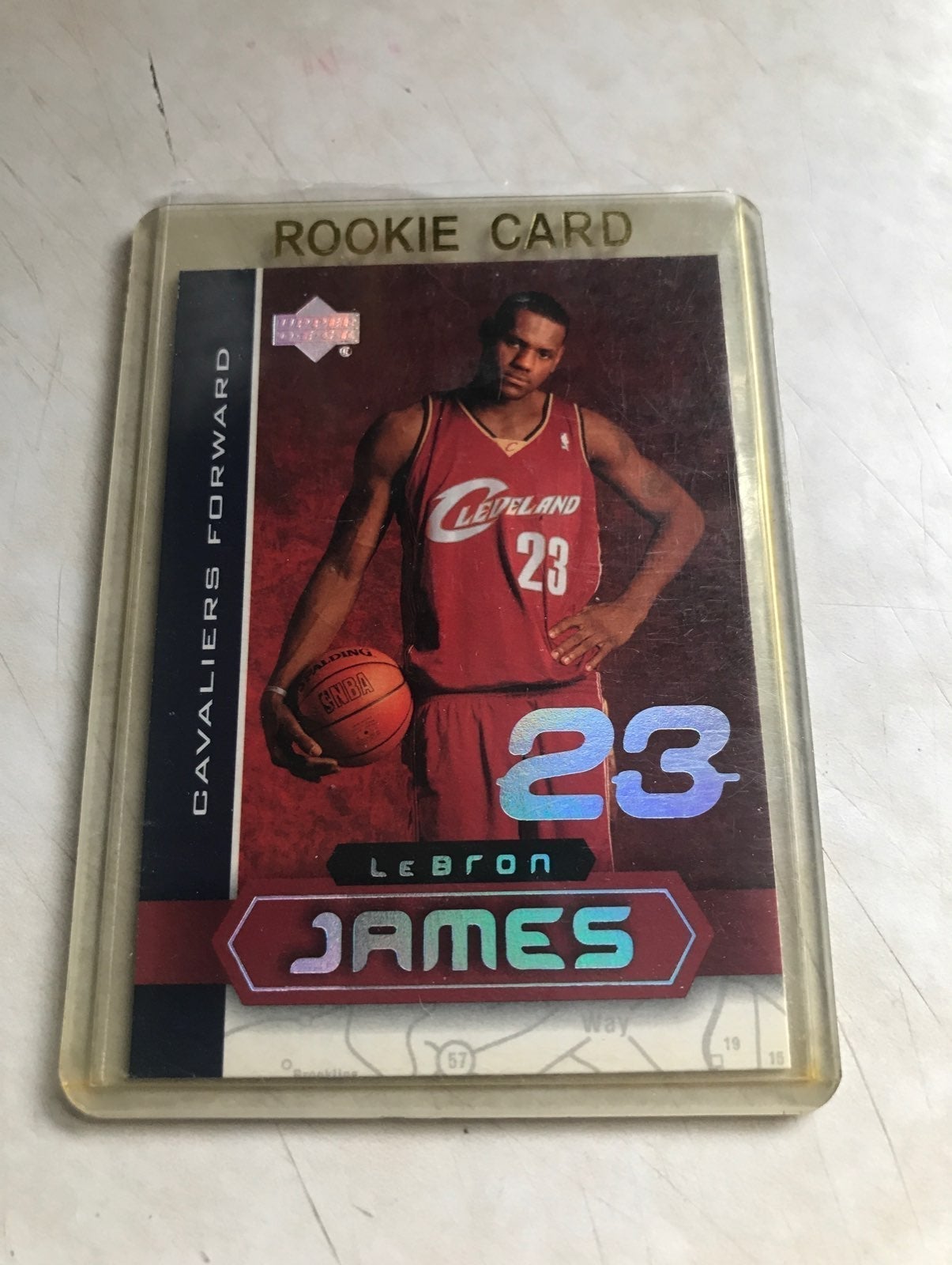 lebron james rookie card