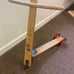 Vintage Vero ABC Baby Wooden 3-Wheel Children’s Scooter