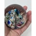 RARE HAND BLOWN Multicolored ART GLASS SIGNED BY JOE MORSE PAPERWEIGHT