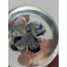 RARE HAND BLOWN Multicolored ART GLASS SIGNED BY JOE MORSE PAPERWEIGHT