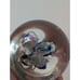 RARE HAND BLOWN Multicolored ART GLASS SIGNED BY JOE MORSE PAPERWEIGHT