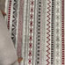 Alfa Rich 3x10 Area Rugs, Burgundy Grey Rug, Cotton Pet Friendly Washable Runner