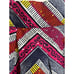 Francis + Benedict Midi Skirt Pink Multicolor African Wax Print Pleated Size S