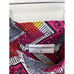 Francis + Benedict Midi Skirt Pink Multicolor African Wax Print Pleated Size S
