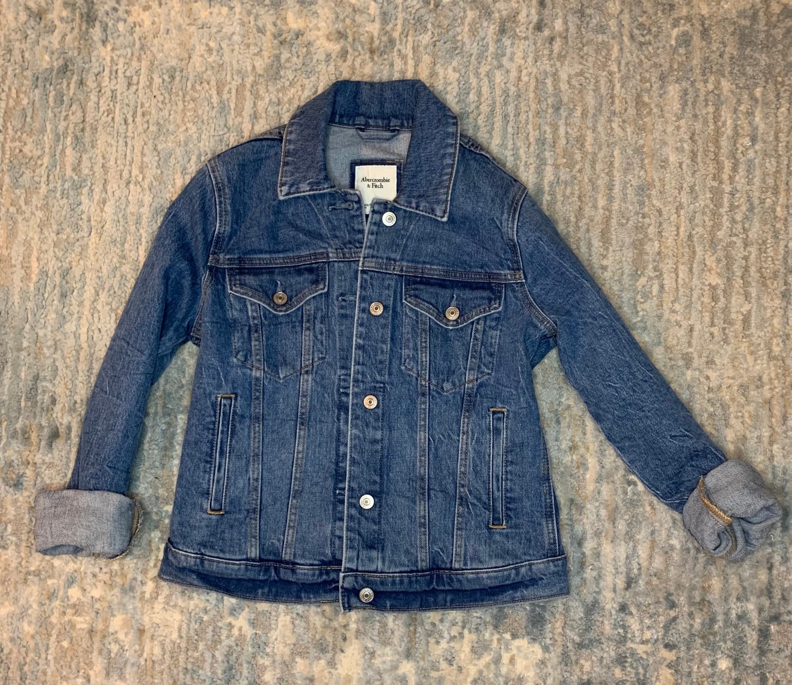 Abercrombie & Fitch Denim Jacket women Small NWT