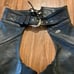 Harley Davidson Leather Chaps XS USA