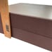 Louis Vuitton Gift Box Empty Storage Dark Brown Authentic Logo Flawed READ