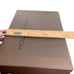 Louis Vuitton Gift Box Empty Storage Dark Brown Authentic Logo Flawed READ