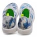 Oofos Women's Oomg Eezee Slip On Shoes Womens Size 5 Tie Dye Blue