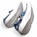 Oofos Women's Oomg Eezee Slip On Shoes Womens Size 5 Tie Dye Blue