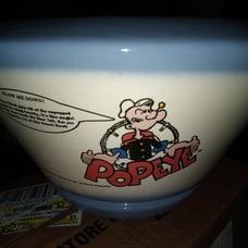 Rare 1993 Popeye Smart bowl