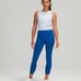 Lululemon Fast and Free High Rise Tight 25 size 0 symphony blue SYMB
