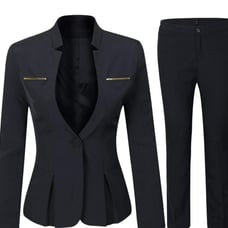 Women's Elegant 2 Piece Pant Suit