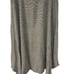 EILEEN FISHER Skirt L Organic Linen Jersey Striped Handkerchief Pull On Olive