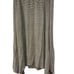 EILEEN FISHER Skirt L Organic Linen Jersey Striped Handkerchief Pull On Olive