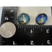 Vintage Genuine Butterfly Wings Cufflinks Hoffman Silver Tone Bowling Ball Pin