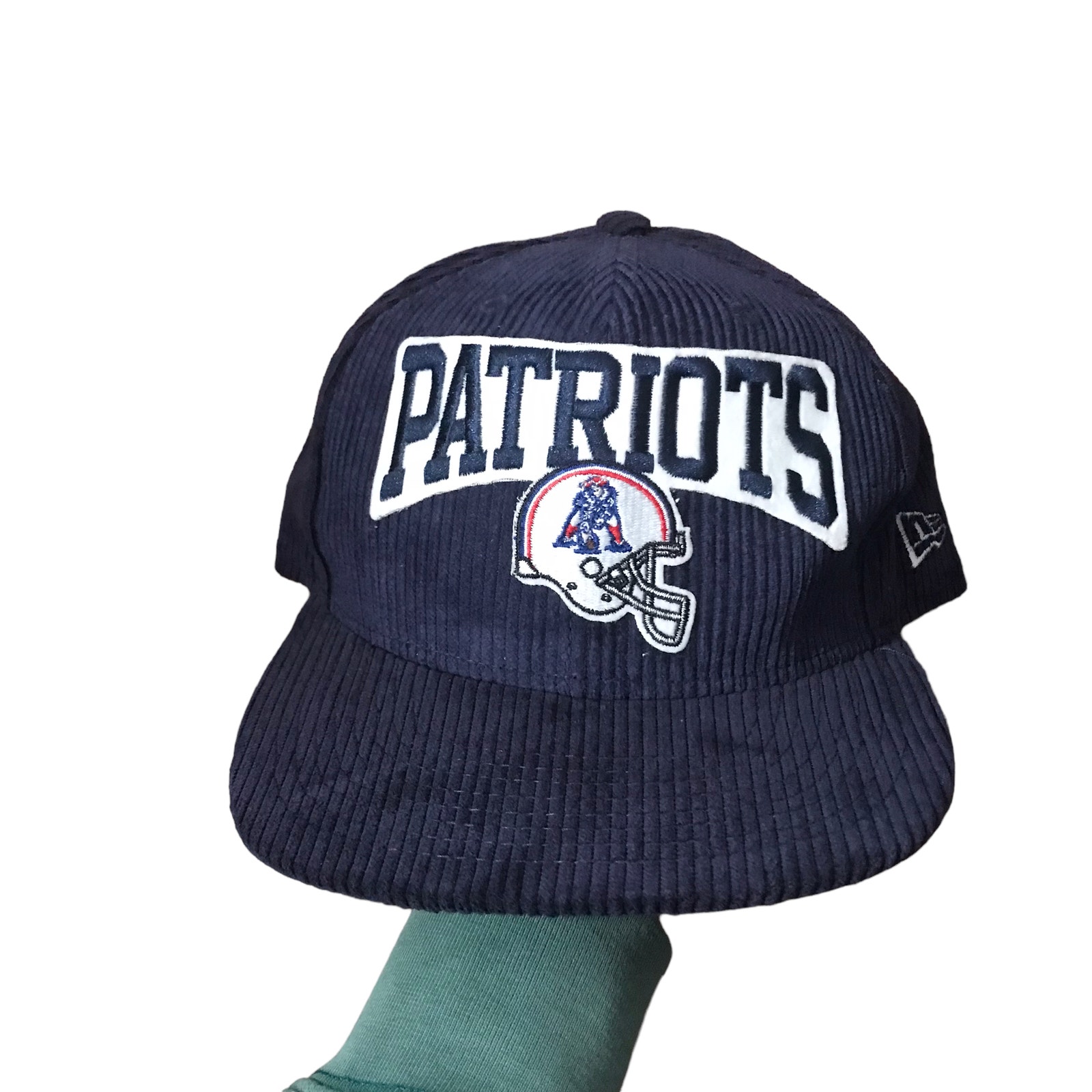 New Era New England Patriots Corduroy Throwback Hat