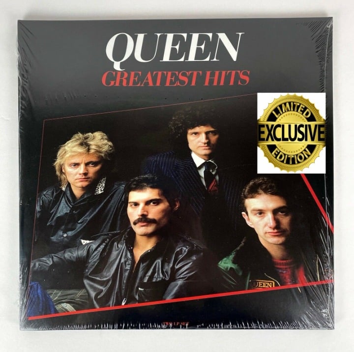 Queen Greatest Hits 2-LP ~ Exclusive Colored Vinyl (1 Red, 1 White) ~ Brand New!