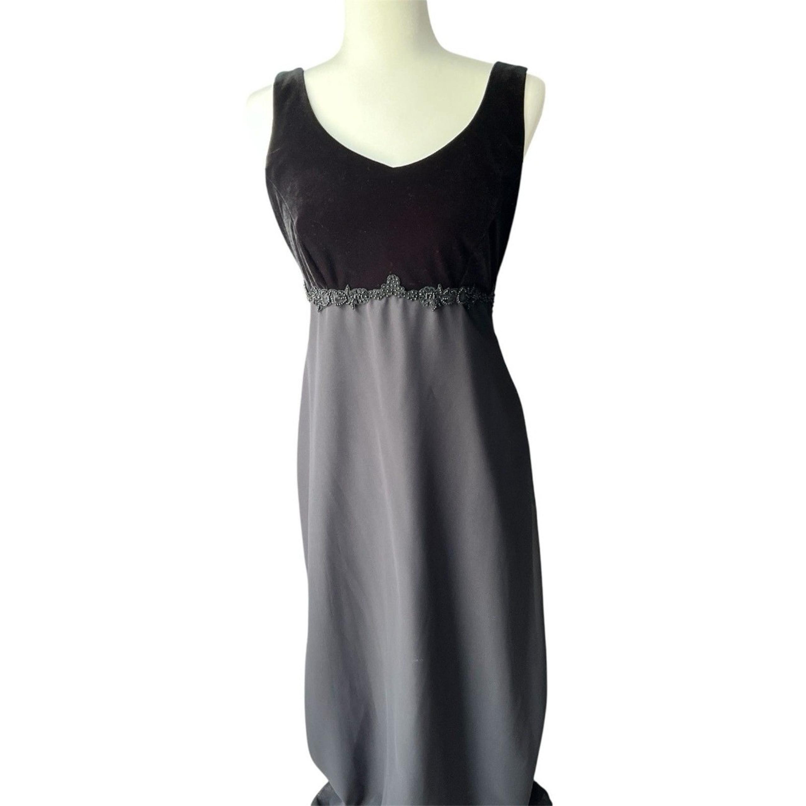 Michaelangelo Gown Formal Dress Sz 8 Velvet Elegant Babydoll Romantic Whimsygoth