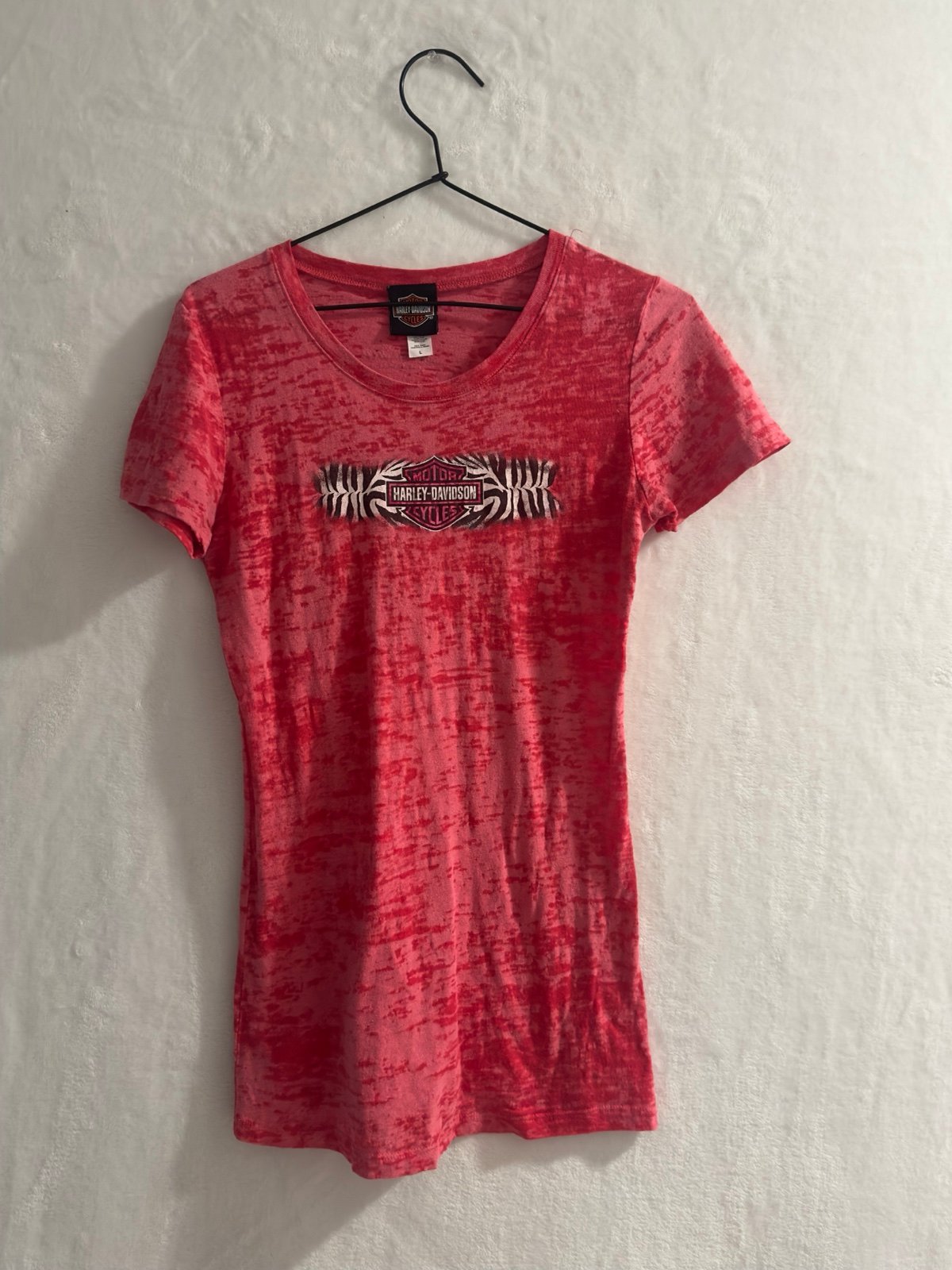 RARE zebra print y2k biker top
