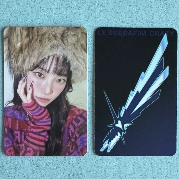 LE SSERAFIM Kazuha CRAZY HELLO82 EXCLUSIVE PHOTOCARD | eBay