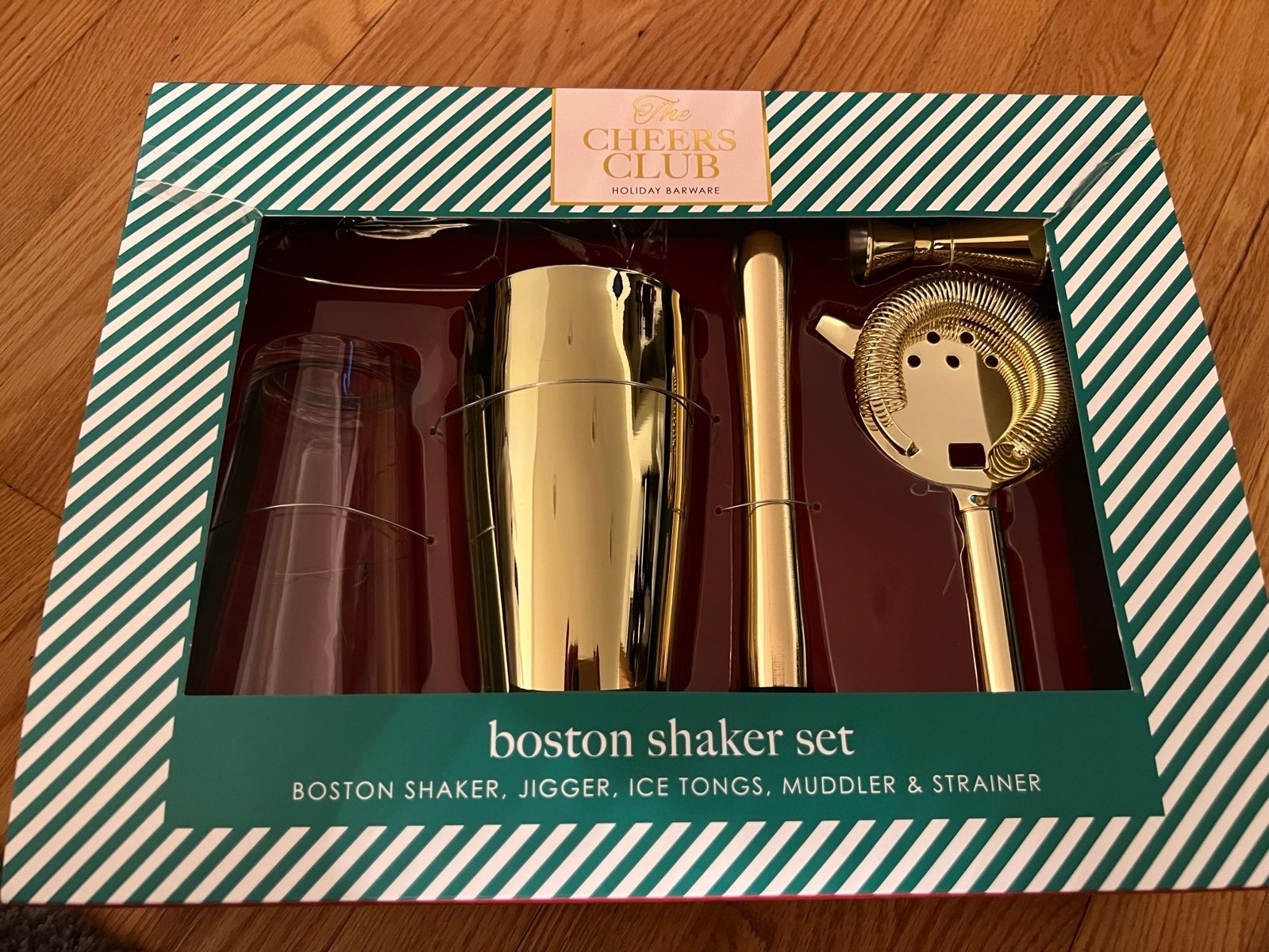 Boston shaker set bar ware shaker