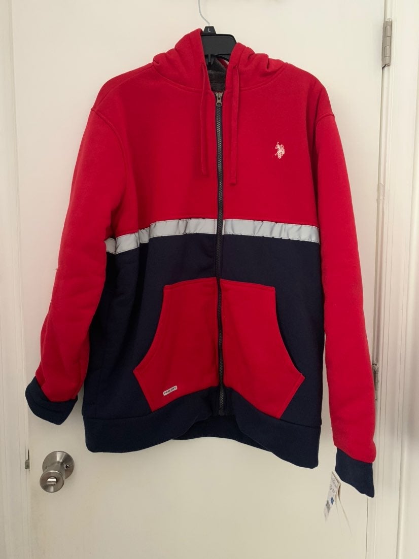 NWT U.S. Polo Assn Sherpa Jacket Size XL