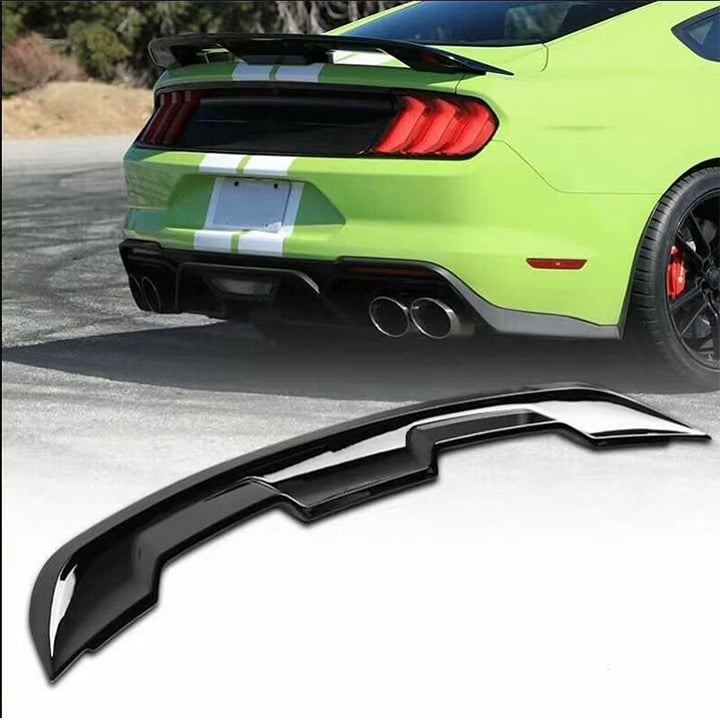 2015-2021 Mustang GT500 Rear Spoiler PG Style Gloss Black Wing Brand New