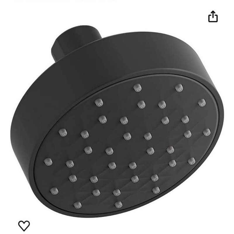 Kohler Awaken G90 1.75 GPM Showerhead Matte Black (72417-BL)