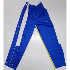 Nike Dri Fit Breakaway Snap Button Pants Blue Men's Small Basketball Athletic