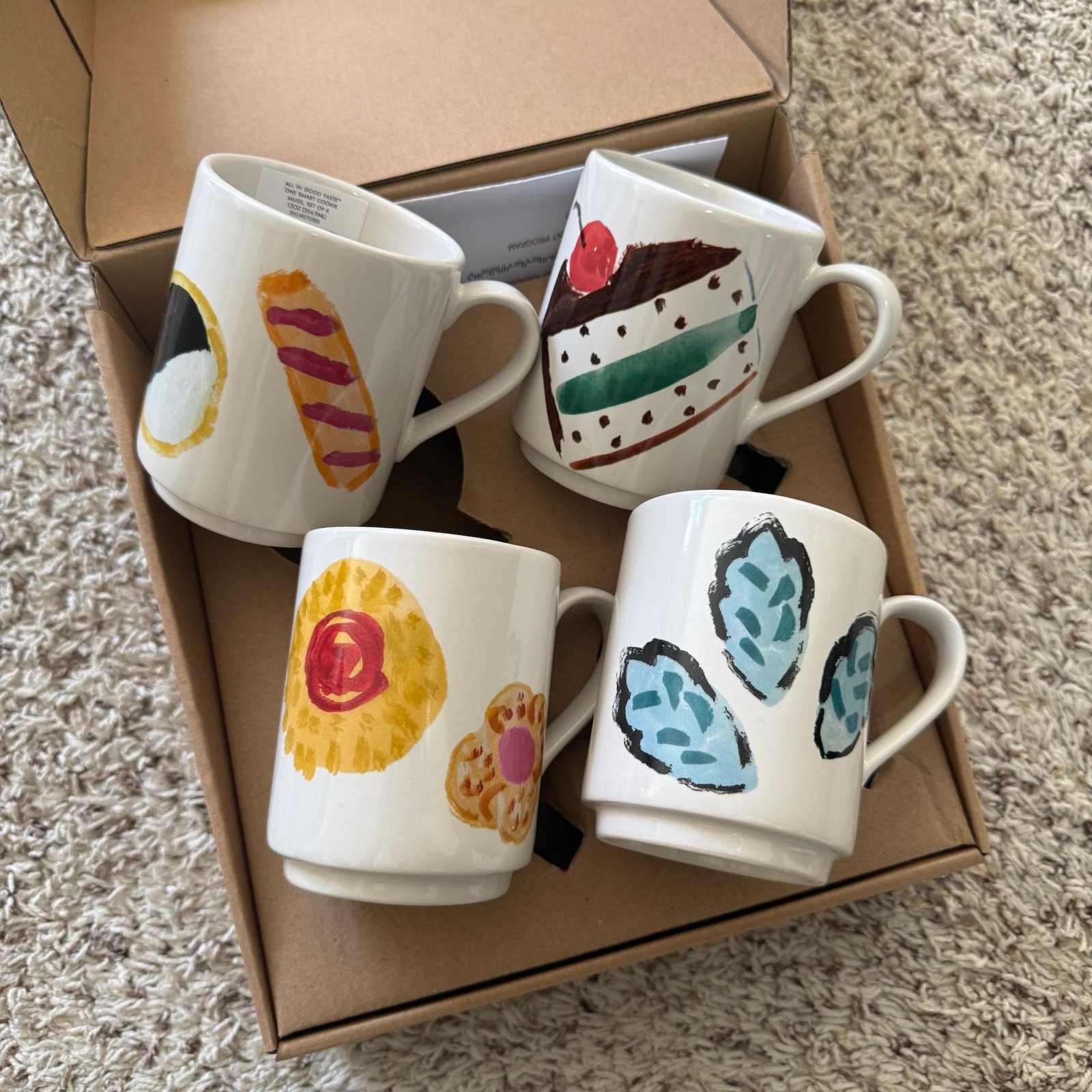 Kate Spade All in Good Taste Lenox Mug Set