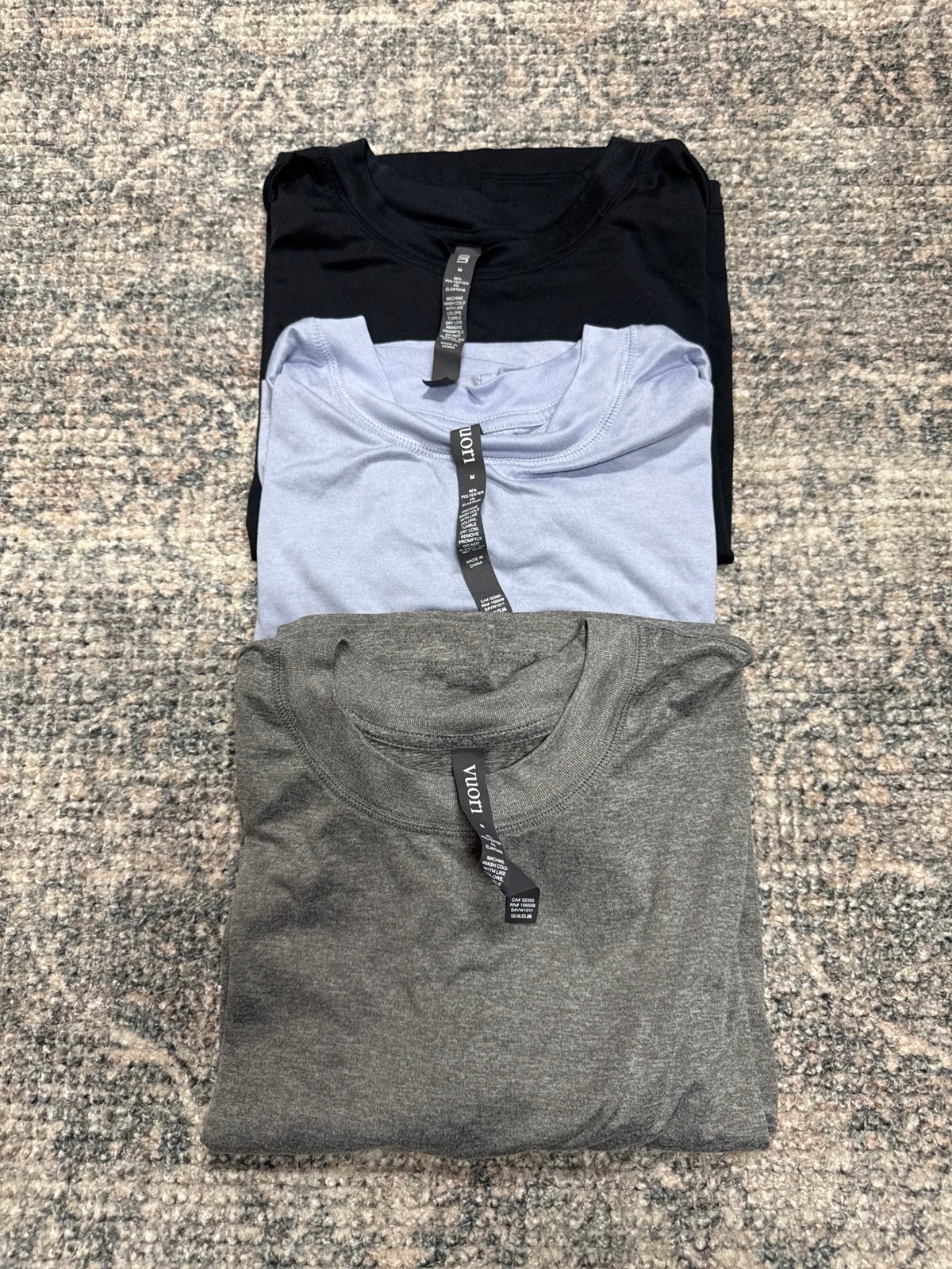 Lot of 3 Vuori Energy Tee Medium