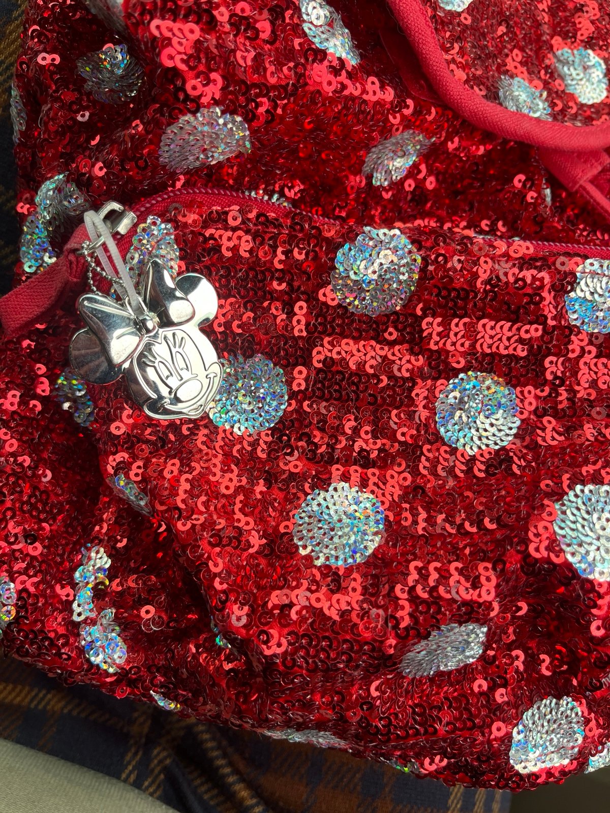 Disney Minnie Mouse Sequined Backpack