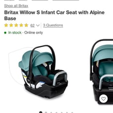 Britax Willow s car seat