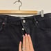 AGOLDE Dee Shorts Raw Hem Side Slits Black Wash Size 34 Women’s High Waisted