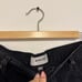 AGOLDE Dee Shorts Raw Hem Side Slits Black Wash Size 34 Women’s High Waisted