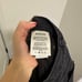 AGOLDE Dee Shorts Raw Hem Side Slits Black Wash Size 34 Women’s High Waisted